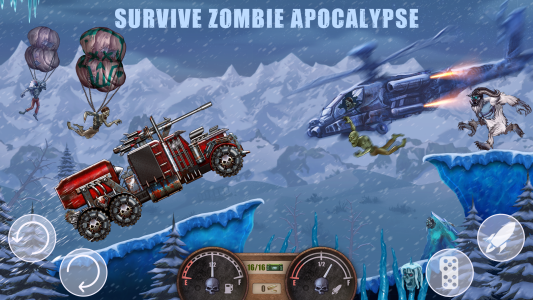 اسکرین شات 5 بازی Zombie Hill Racing: Earn Climb