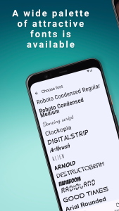 اسکرین شات 6 برنامه DIGI Clock & Wallpaper