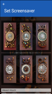 اسکرین شات 7 برنامه Nice Wood Clock