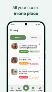 اسکرین شات 8 برنامه OnSkin - Skincare Scanner