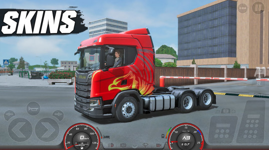 اسکرین شات 4 برنامه Skins Truckers of Europe 3