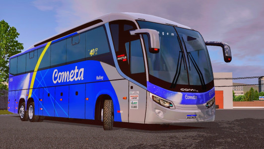 اسکرین شات 1 برنامه Skins World Bus Simulator WBDS