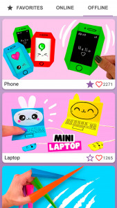 اسکرین شات 7 برنامه Origami: paper crafts