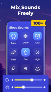 اسکرین شات 2 برنامه Sleep Sounds - Relax Music