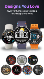 اسکرین شات 2 برنامه WatchMaker Watch Faces