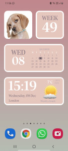 اسکرین شات 5 برنامه Widgets Color Widgets + Icons