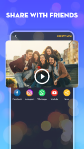 اسکرین شات 5 برنامه Photo Video Maker with Music