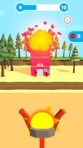 اسکرین شات 5 بازی Slingshot Smash-Shooting Range