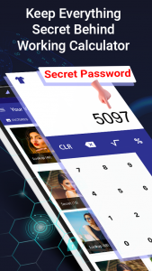 اسکرین شات 1 برنامه Photo, Video Locker-Calculator