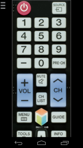 اسکرین شات 1 برنامه TV Remote for Samsung TV