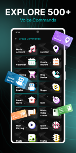 اسکرین شات 2 برنامه Voice Command:AI Smart Control