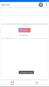 اسکرین شات 1 برنامه Heic to JPG Converter