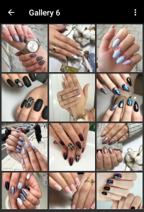 اسکرین شات 2 برنامه Nail Designs