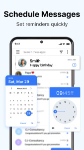اسکرین شات 5 برنامه Messages - SMS Texting App