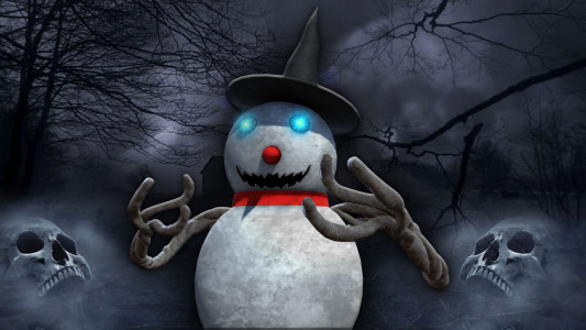 اسکرین شات 1 بازی Evil Scary Snowman  Games 3d