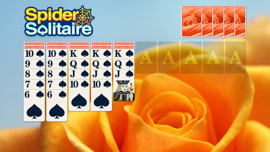 اسکرین شات 8 بازی Spider Solitaire Classic