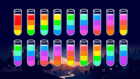 اسکرین شات 1 بازی SortPuz™: Water Sort Puzzle