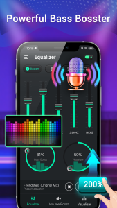 اسکرین شات 6 برنامه Equalizer-Bass Booster, Volume