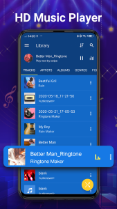 اسکرین شات 4 برنامه Music Player - MP3 Player & EQ