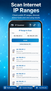 اسکرین شات 2 برنامه IP Scanner - LAN/WiFi/Internet