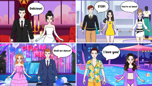 اسکرین شات 6 بازی Eva BFF: Spa Salon & Dress Up