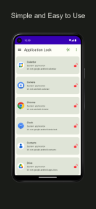 اسکرین شات 5 برنامه App Lock - Fingerprint Pattern