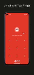 اسکرین شات 1 برنامه App Lock - Fingerprint Pattern