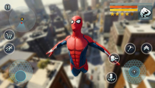 اسکرین شات 5 بازی Spider Rope Gangster Hero Vegas - Rope Hero Game