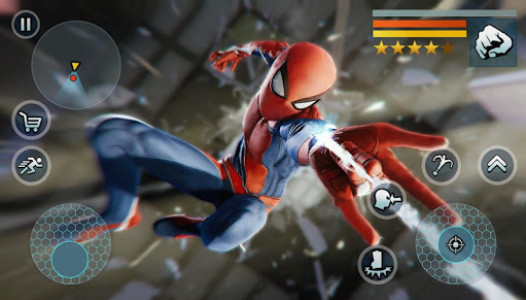 اسکرین شات 3 بازی Spider Rope Gangster Hero Vegas - Rope Hero Game