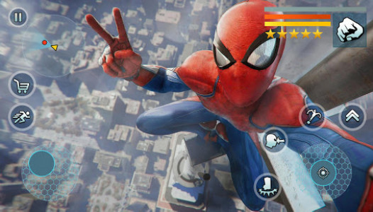 اسکرین شات 2 بازی Spider Rope Gangster Hero Vegas - Rope Hero Game