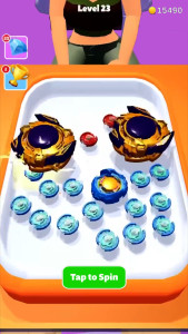 اسکرین شات 1 بازی Spinner Merge Masters