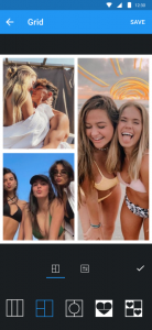 اسکرین شات 3 برنامه Pic Grid: Collage Maker