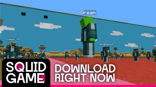 اسکرین شات 4 برنامه Squid game in minecraft