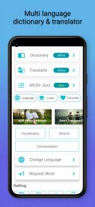 اسکرین شات 2 برنامه Offline dictionary  translator