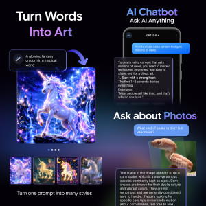 اسکرین شات 2 برنامه AI Chat : Chatbot & Assistant