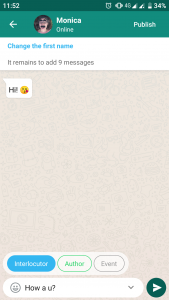 اسکرین شات 5 بازی Love Story Chat — real stories