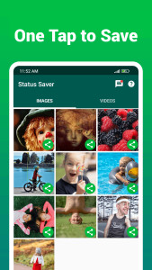 اسکرین شات 4 برنامه Status Saver - WA Downloader