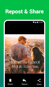 اسکرین شات 2 برنامه Status Saver - WA Downloader