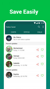اسکرین شات 1 برنامه Status Saver - WA Downloader