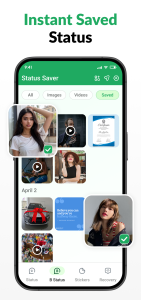 اسکرین شات 3 برنامه Status Saver: Video Saver