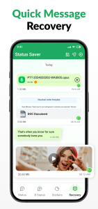 اسکرین شات 4 برنامه Status Saver: Video Saver