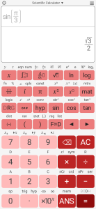 اسکرین شات 2 برنامه Scientific Calculator