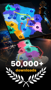 اسکرین شات 1 بازی Tactics io: territory games