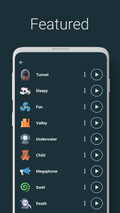 اسکرین شات 3 برنامه Voice Changer - Audio Effects