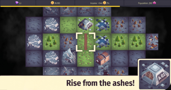 اسکرین شات 2 بازی Post Apo Tycoon - Idle Builder