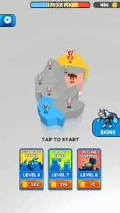 اسکرین شات 2 بازی Monster Wars 3D: Mutant Puzzle