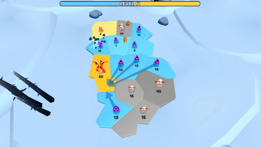 اسکرین شات 8 بازی Monster Wars 3D: Mutant Puzzle