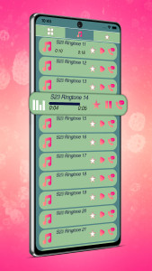 اسکرین شات 4 برنامه Galaxy S23 Ultra Ringtone