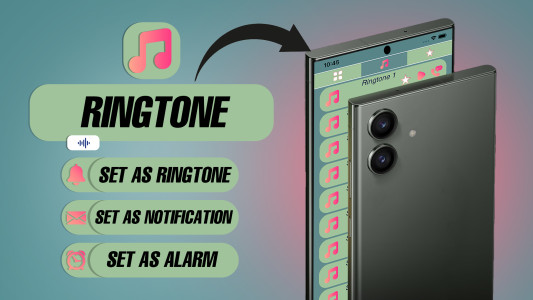 اسکرین شات 1 برنامه Galaxy S23 Ultra Ringtone