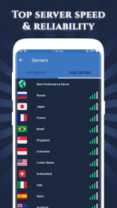 اسکرین شات 4 برنامه VPN for Pubg - Unlimited Fast Free VPN - USA VPN